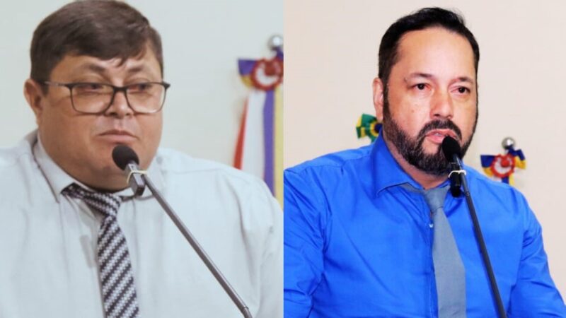 Os vereadores Mauro Cezar e Carlito Eleutério solicitam o término da obra da Rua Amazonas com a Santa Rosa.
