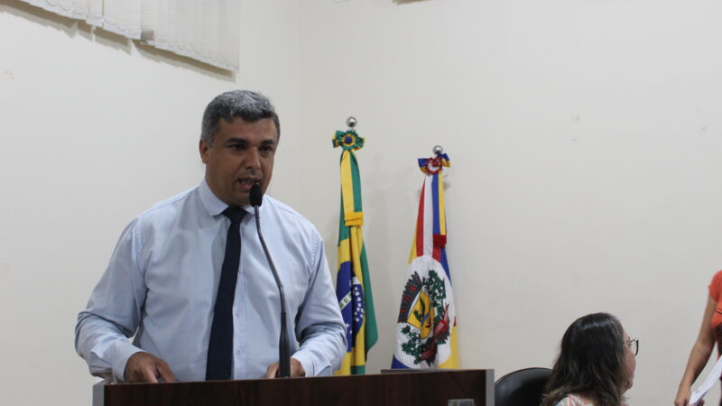 Vereador Milton Cesar Gomes solicita abertura de rua ao lado da AABB, que dá acesso ao Loteamento Primavera.