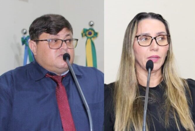 Vereadores Carlito Eleutério dos Santos, PT, e Eliane Monteiro de Brito, MDB, pedem reforma e ampliação da Creche Municipal Recanto Feliz ao Governador do Estado.