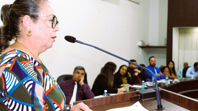 Vereadora Claudia Regina Marangoni Bom, PP, solicita a realização de limpeza e roçada ao redor da Escola Eufrosina Pinto.