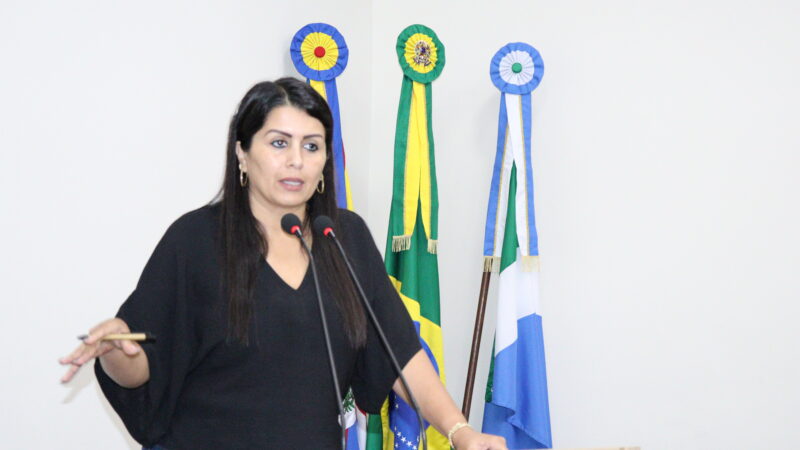 Vereadora Fabiana Bhals solicita adequação de quebra-molas nas saídas para Jateí e Deodápolis.